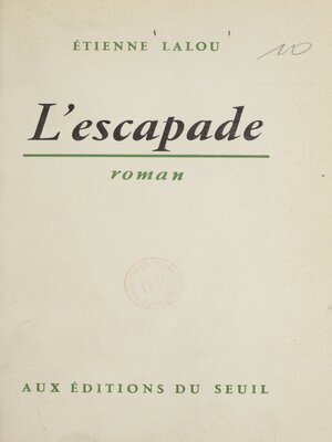 cover image of L'escapade